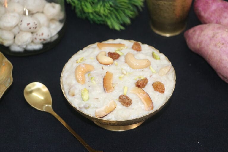 Delicious Sweet Potato kheer – Vrat Recipe