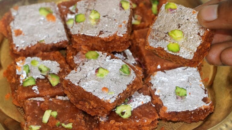 Moong dal ki barfi