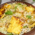 White Gravy Paneer Dum Biryani Recipe | Creamy & Flavorful Paneer Biryani