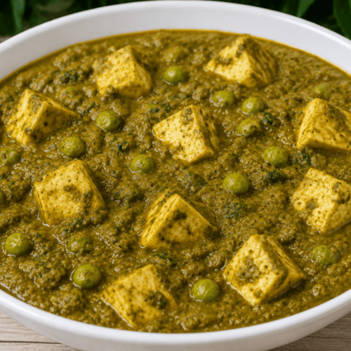 palak matar paneer