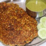 Protein-Rich Sprouts Chilla with Chutney