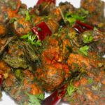 Crispy Mint-Coated Mushrooms