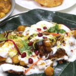 Delhi Style Aloo Tikki Chole Chaat Recipe