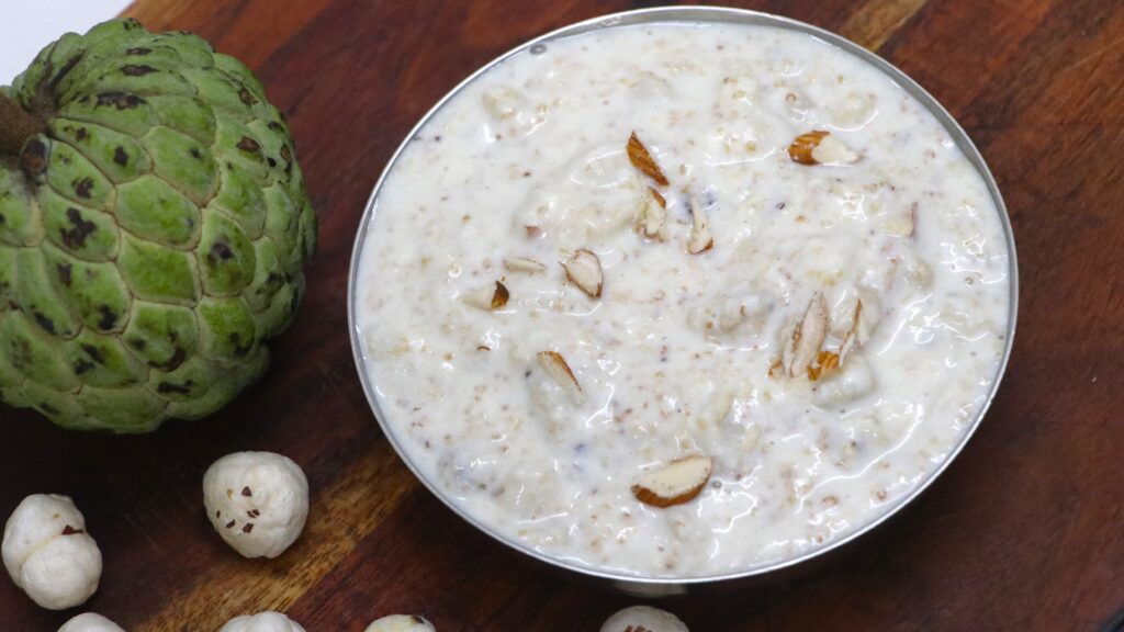 Sitaphal & Rajgeera ki kheer | Vrat recipe
