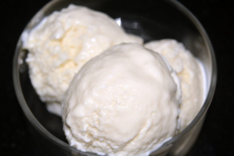 tender cacoconut ice cream