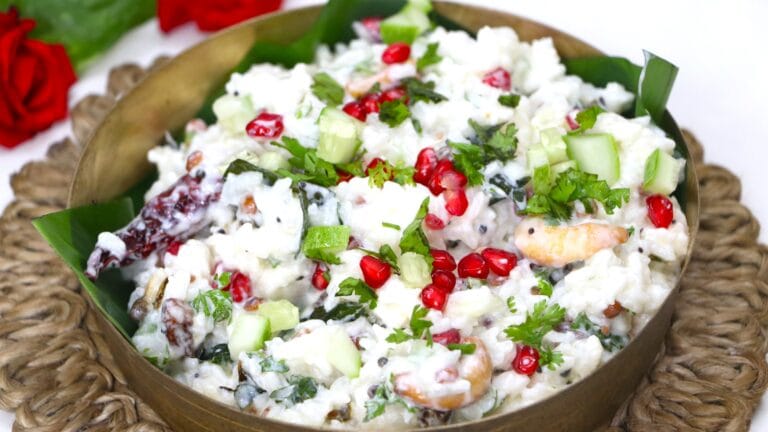 Curd Rice – Dahi Bhat | South Indian Curd Rice recipe