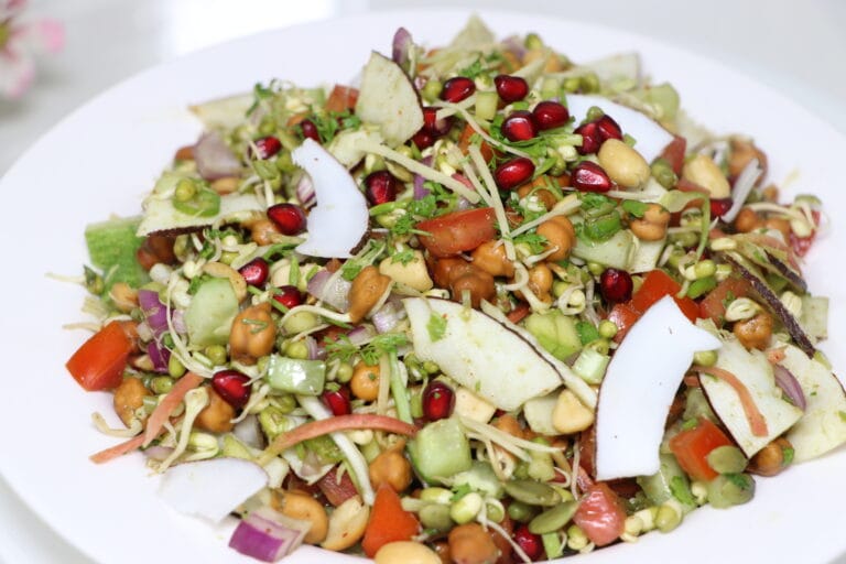 Healthy & tasty Sprouted Salad | Sprouted Chaat