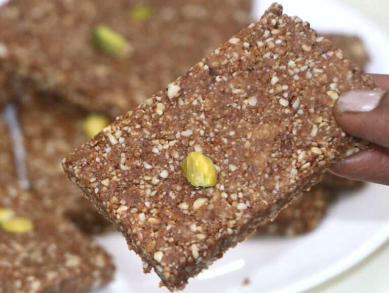 Peanut Chocolate Chikki