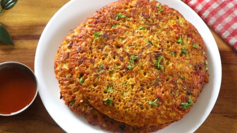 Zucchini cheela