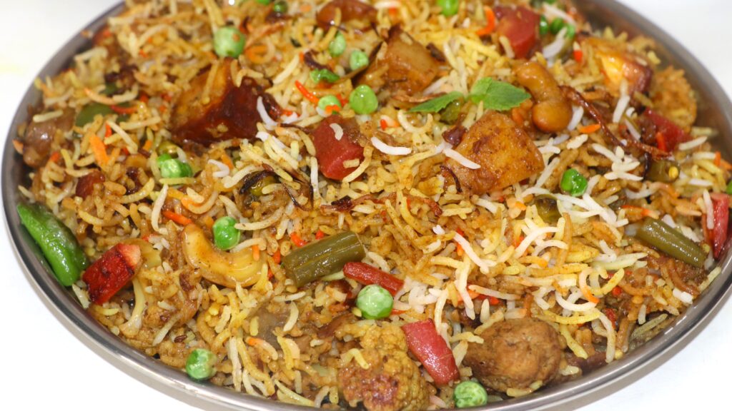 Hyderabadi Veg Dum Biryani
