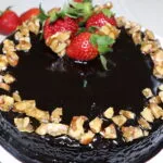 Ragi & Oats Chocolate Cake