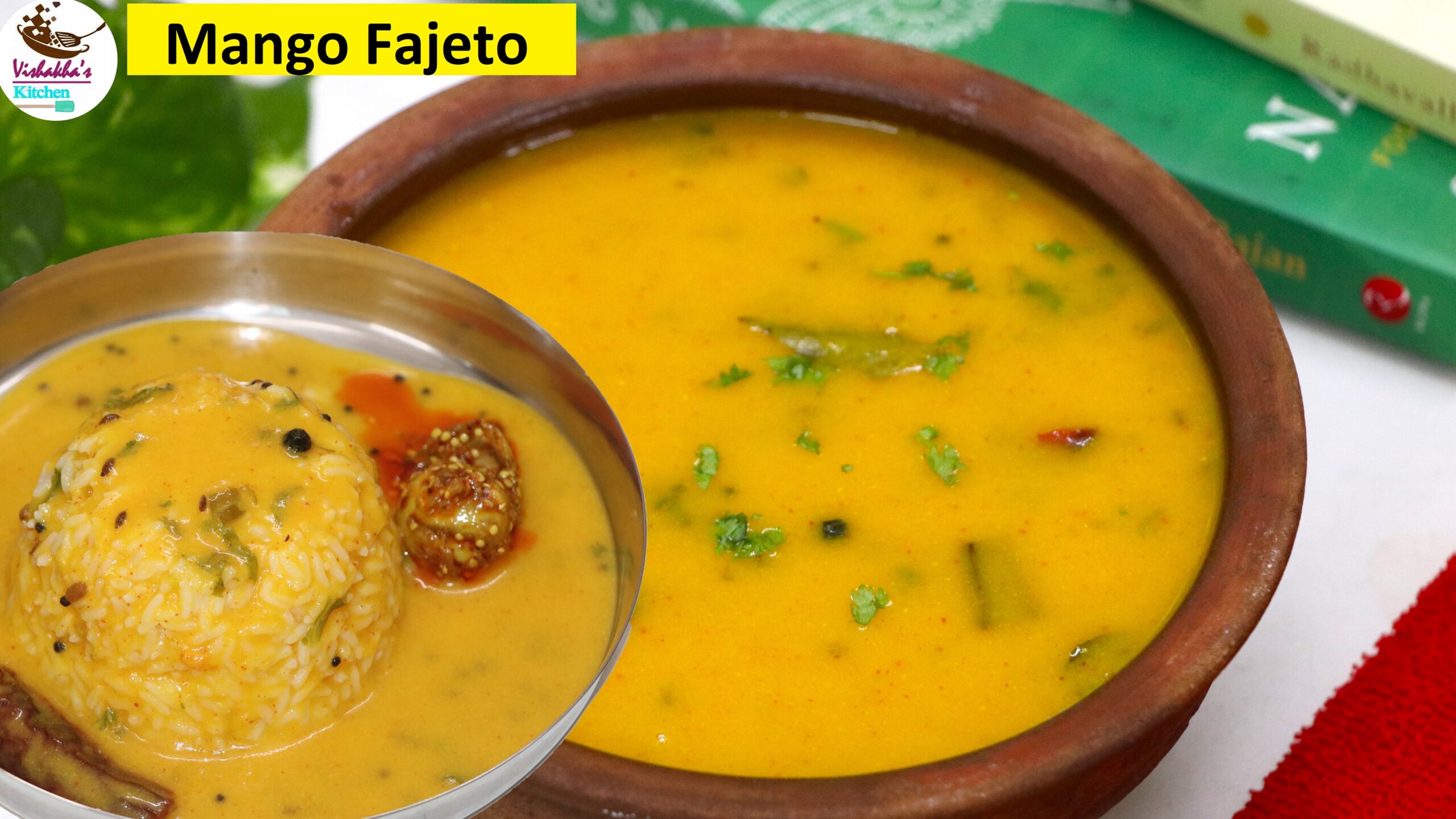 Sweet and Tangy Mango Kadhi – Traditional Gujarati Fajeto