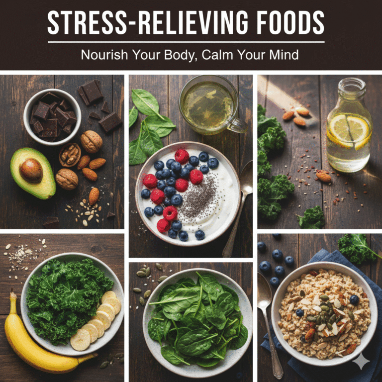 9 Best Stress-Relieving Foods for a Calm Mind and Healthy Body