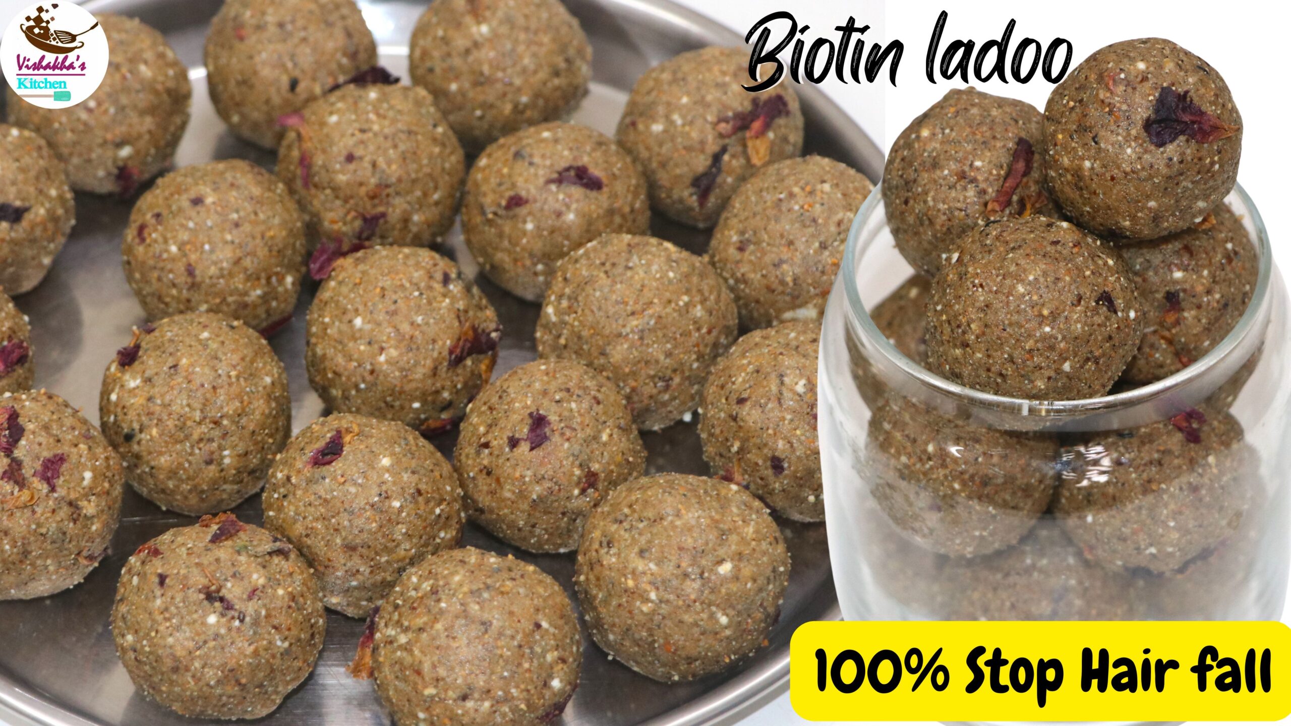 Biotin Laddoo – Superfood Laddus for Hair, Skin & Overall Wellness