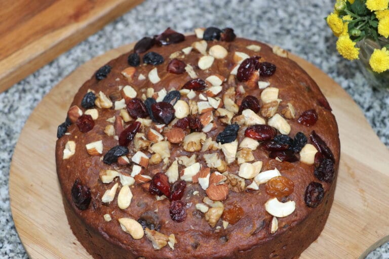 Eggless Fruit Cake