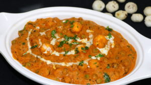 Kaju Matar Makhana curry