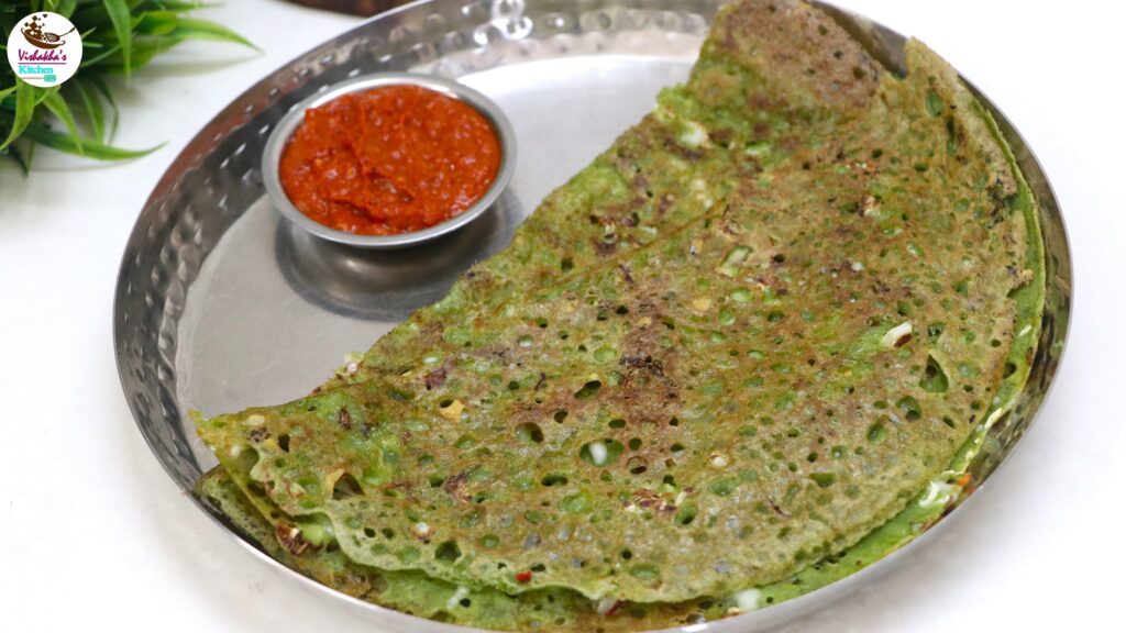 Palak Rava Dosa