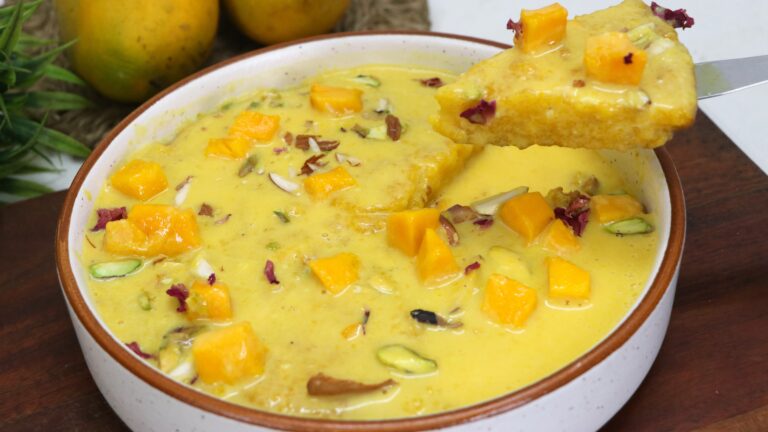 Mango Malai Cake Recipe