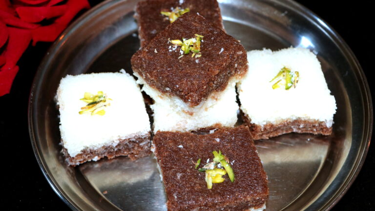 Chocolate Coconut Burfi