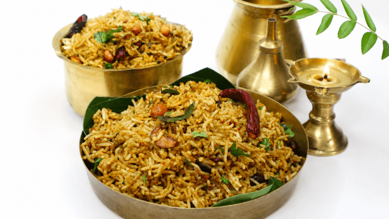 Tamarind Rice | Authentic South Indian Temple StyleTamarind Rice Recipe