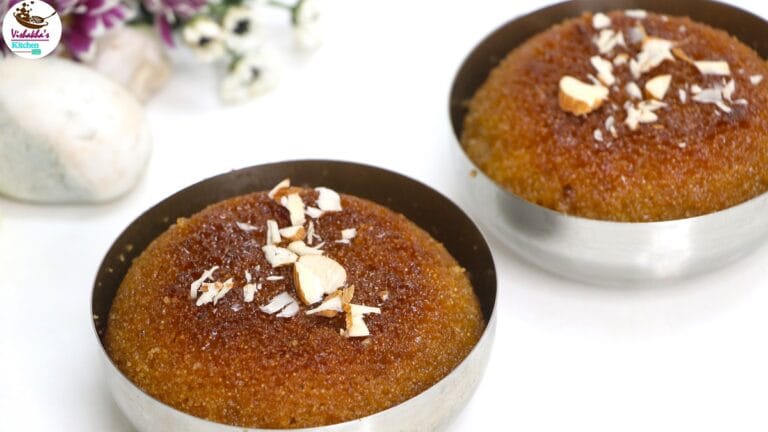 Gulab Jamun Suji Cake Recipe