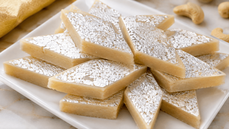 Homemade Kaju Katli