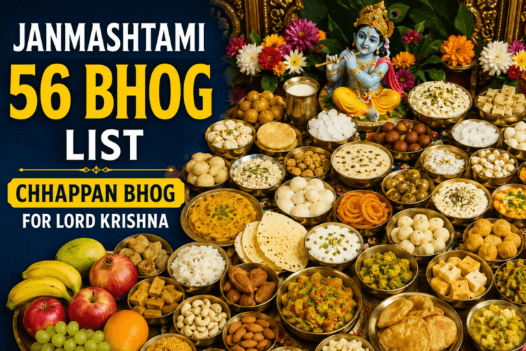 Janmashtami 56 Bhog