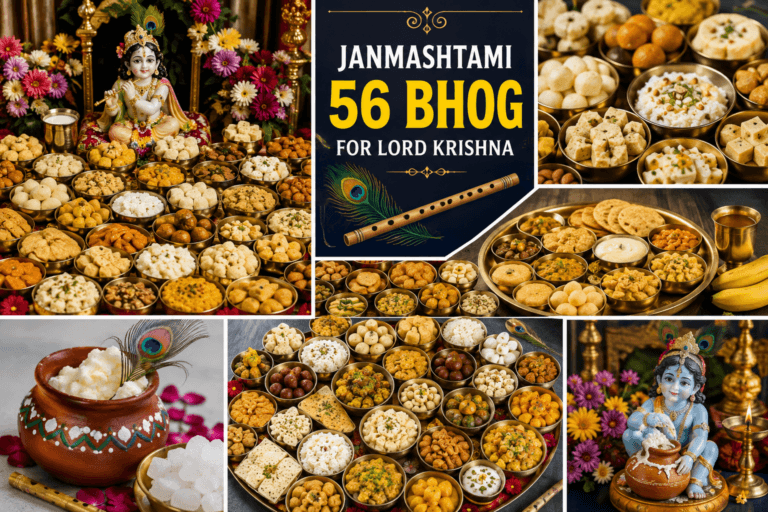 56 bhog list