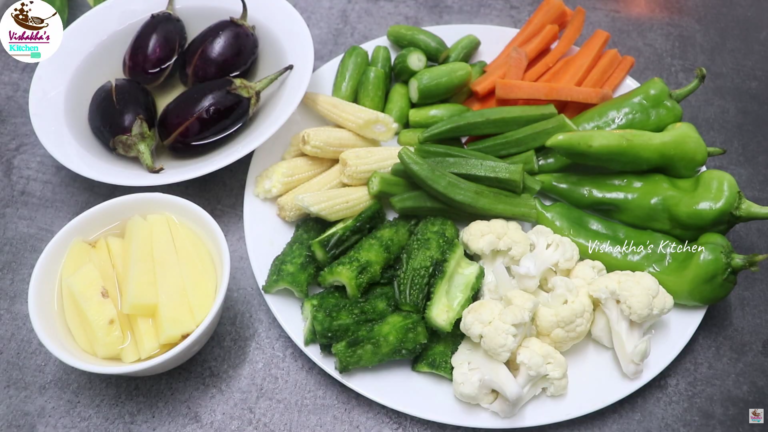 Prepare the vegetables