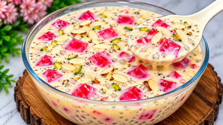 Custard Jelly Sharbat
