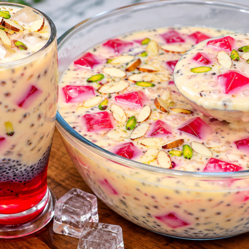 Custard Jelly Sharbat