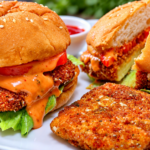 Paneer aachari burger