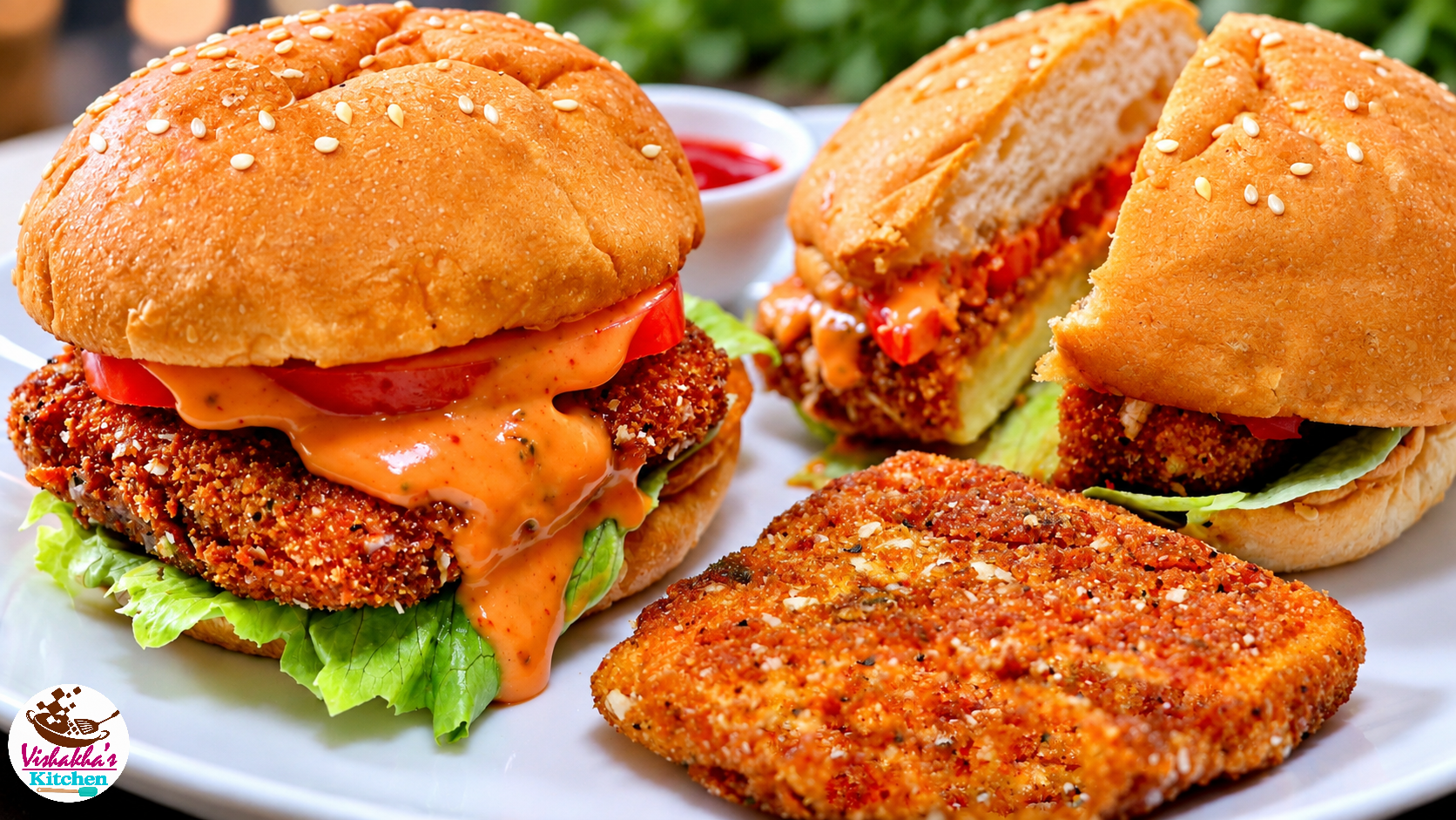 Paneer aachari burger